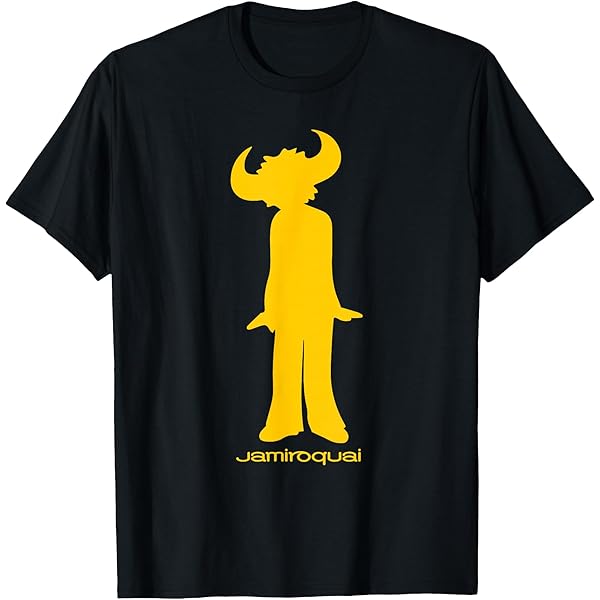 Amazon.com: Womens Jamiroquai Official Buffalo Yellow Logo V-Neck